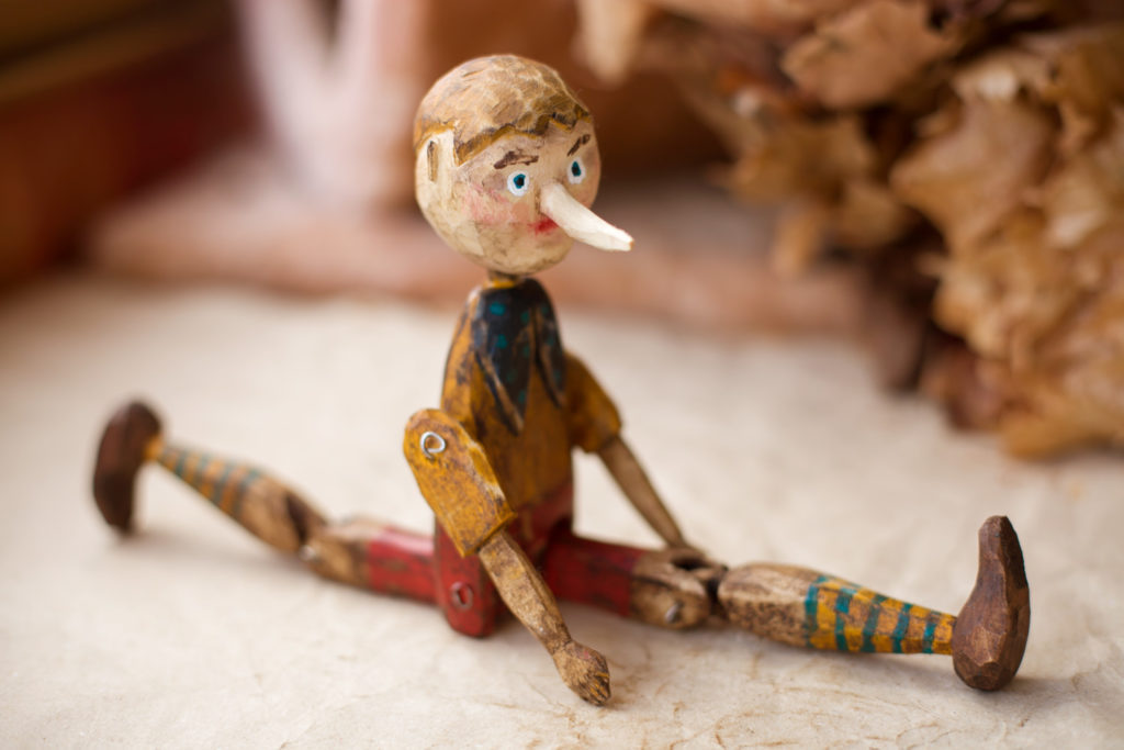 Буратино деревянная кукла